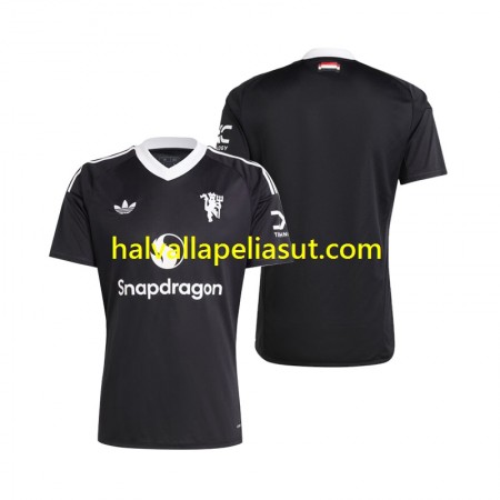 Jalkapallo Pelipaidat/Peliasut Manchester United Maalivahti Kolmaspaita 2024-2025 Lyhythihainen